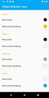 Widget Kalender Jawa capture d'écran 2
