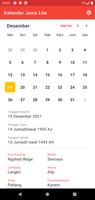 Kalender Jawa Asapon Lite plakat