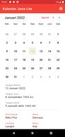 Kalender Jawa Asapon Lite syot layar 1