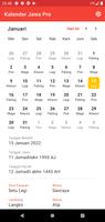 Kalender Jawa Asapon Pro plakat