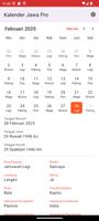 Kalender Jawa Asapon Pro تصوير الشاشة 2