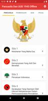 Pancasila Dan UUD 1945 Offline الملصق