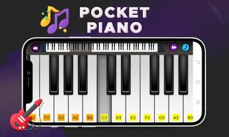 Pocket piano : piano keyboard capture d'écran 1