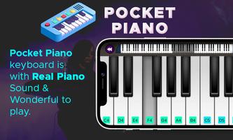 Pocket piano : piano keyboard capture d'écran 2