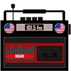 101.5 fm radio miami estacion de radio de florida icon