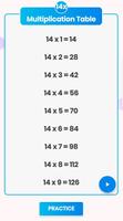 Maths Tables Memorizer (Offline) Ekran Görüntüsü 2