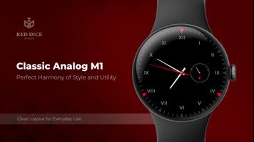 Classic Analog M1 الملصق