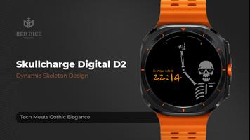 Skullcharge Digital D2 الملصق