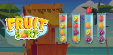 Fruit Sort - Ball Sort Puzzle