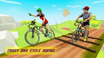 Poster Corsa ciclistica Gioco BMX