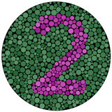 Color Blindness Test Zeichen