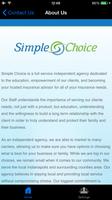 Simple Choice Insurance Cartaz