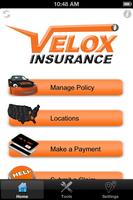 Velox Insurance الملصق