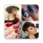 Hairstyle Nail Art Designs for icon