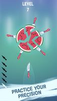 Knife Throw: Flippy Fruits Hit Screenshot 1