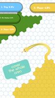 Hexagon.io Snake: Paper Draw! Plakat