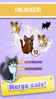 Merge Cats: Idle Tycoon! captura de pantalla 1