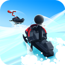 Snowmobile Stickman: Flip Race APK