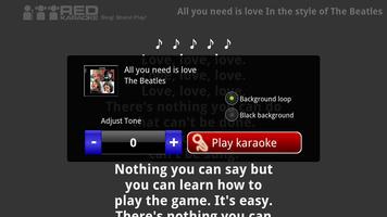 Red Karaoke for Google TV capture d'écran 2