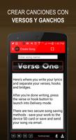 Escribir Canciones captura de pantalla 1
