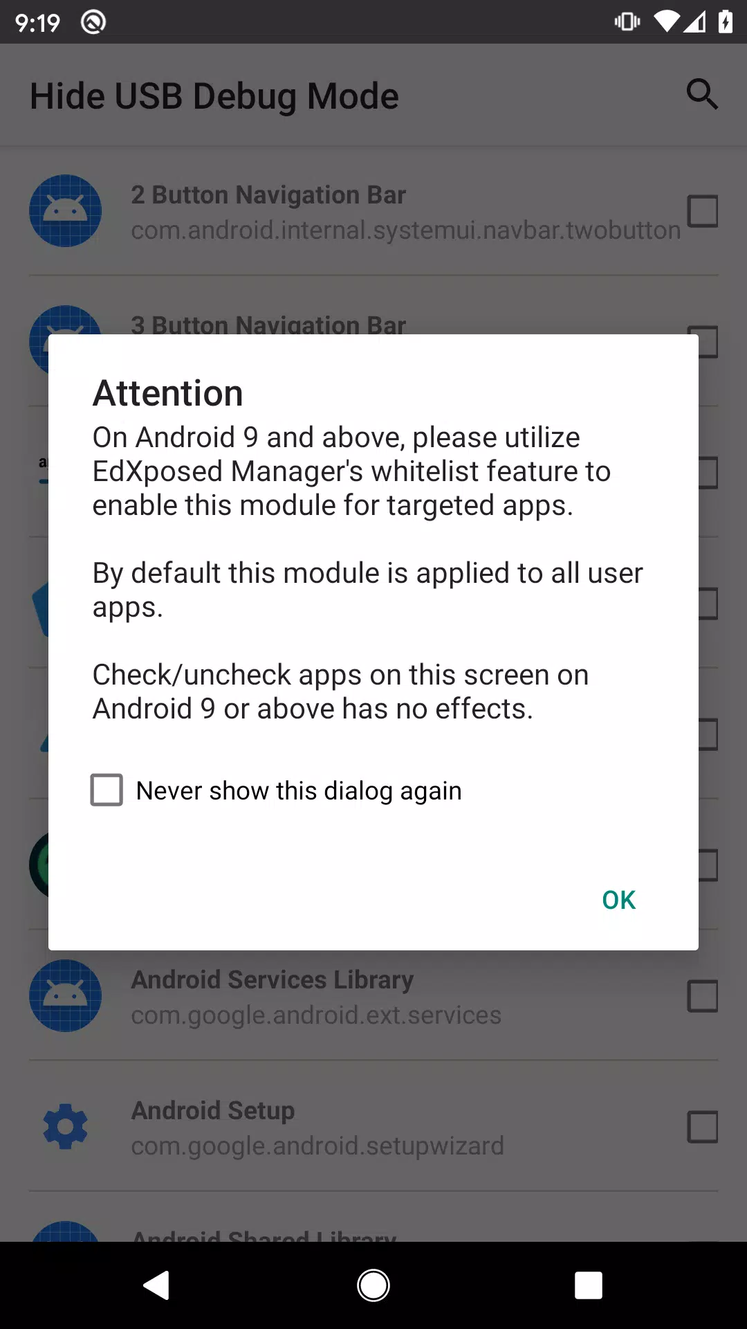 Hide USB Debugging Mode [Xposed] for Android - APK Download