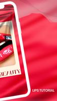 Lipstick step by step poster