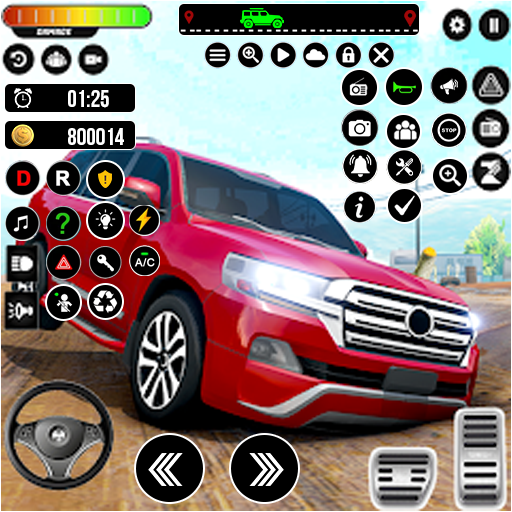 Offroad Hill 4x4 jeep driving