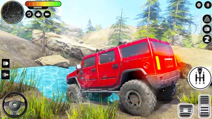 山 登る： 4x4 車 ゲーム アプリダウンロード