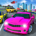 Xtream Chained Car Racing:Tug of War Chain Car 3D