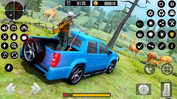 Wild Animal Hunting Games 3D постер