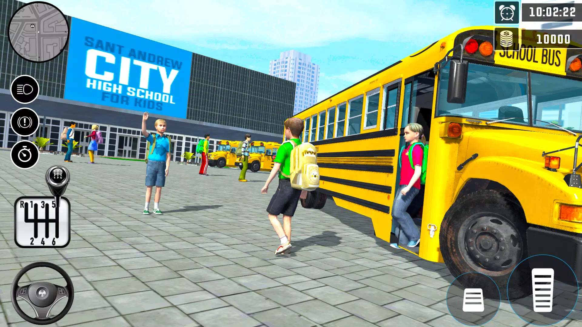 Play High School Bus Game  Free Online Games. KidzSearch.com