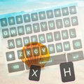 Cool Beach Keyboard Theme 3D