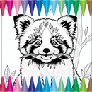 Red Panda Coloring Book APK