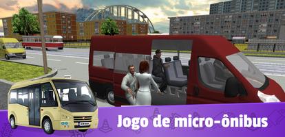 Jogos de direção microônibus Cartaz