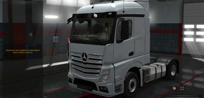 トラックドライビングシミュレーターゲーム スクリーンショット 1