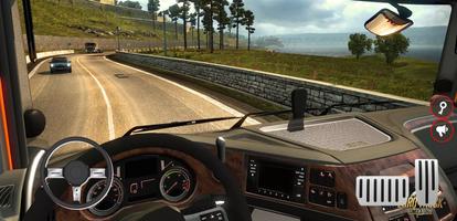 トラックドライビングシミュレーターゲーム スクリーンショット 2