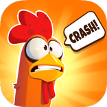 Chicken or Crash! Win Bitcoin.