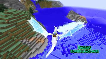 Dragons powerful mod mcpe captura de pantalla 2