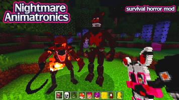 Nightmare Animatronics fnaf Poster