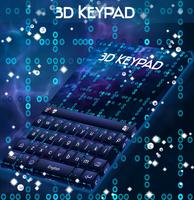 Clavier 3D Affiche