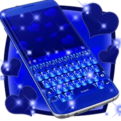 Blue Love Keyboard XAPK download