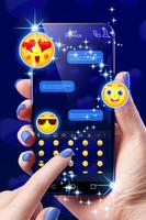 Blue Love Keyboard اسکرین شاٹ 1