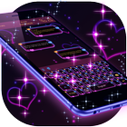 Dark Purple Keyboard icon