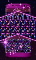 برنامه‌نما Dark Purple Keyboard عکس از صفحه