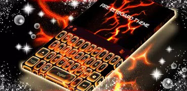 Burning Fire Keyboard