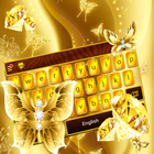 Gold Keyboard ikona