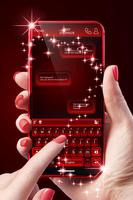 Red Keyboard für Android Plakat