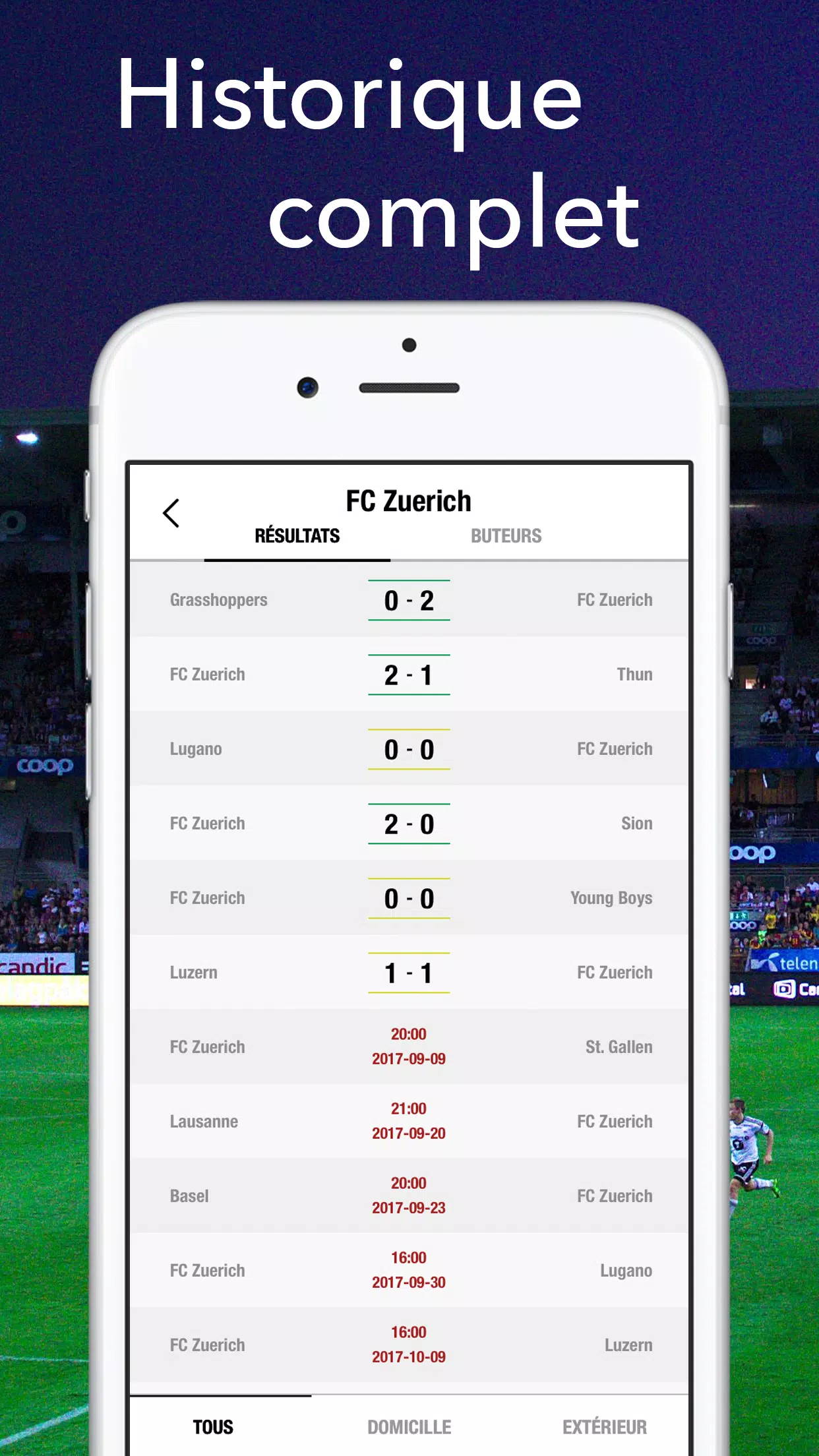 Suisse en direct Football Super League APK pour Android Télécharger