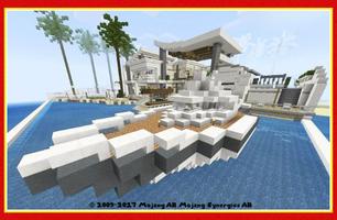 Modern Redstone Houses for MCPE Affiche