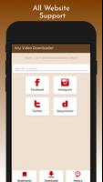 Any Video Downloader 2020: Download Video for Free Affiche